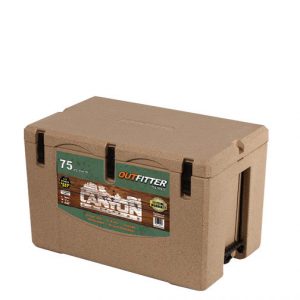 Canyon Coolers Outfitter 75 in white background.