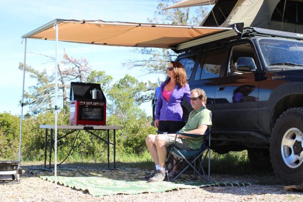 Awning and room combo